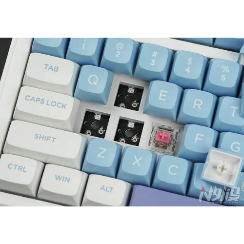 Langyan CR89 Blue Switch RGB Mechanical Keyboard | Hot-Swappable | TKL 89-Key Layout | CSA PBT Keycaps.