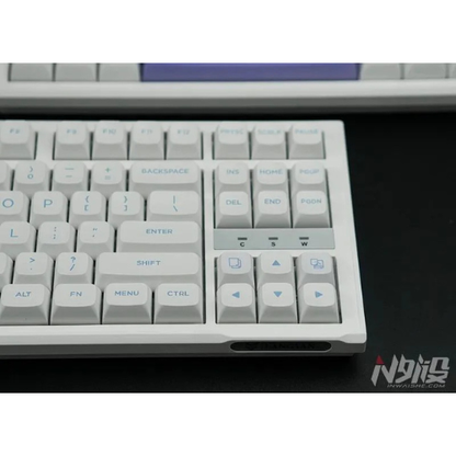 Langyan CR89 Blue Switch RGB Mechanical Keyboard | Hot-Swappable | TKL 89-Key Layout | CSA PBT Keycaps.