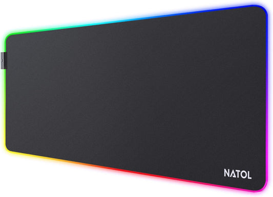 NATOL RGB Gaming Mouse Pad