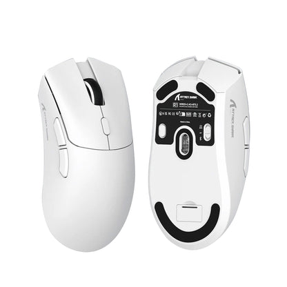 Attack Shark R1 Wireless Gaming Mouse | Tri-Mode (Bluetooth + 2.4G + USB-C) | Ultra-Light 55g | PAW3311 Sensor | 18000 DPI