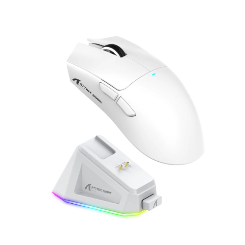 Attack Shark X1 Wireless Gaming Mouse with RGB Touchpad Charging Dock