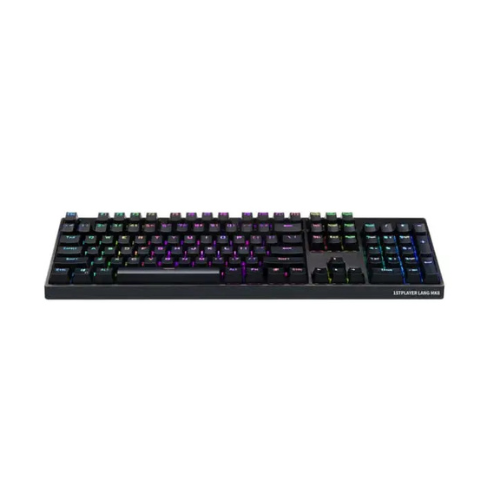 Lang MK8 Titan 1st Player Mechanical Gaming Keyboard – Gateron Red Switches | RGB Backlight | Hot-Swappable | Full-Size 104 Keys