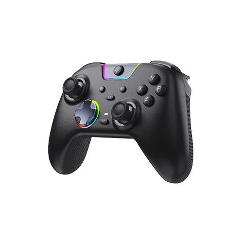 EasySMX X05 Pro Wireless PC Controller – Black/Purple | Silent Buttons | Hall Joysticks | Dual-Stage Triggers | 1000Hz Polling | 1000mAh Battery