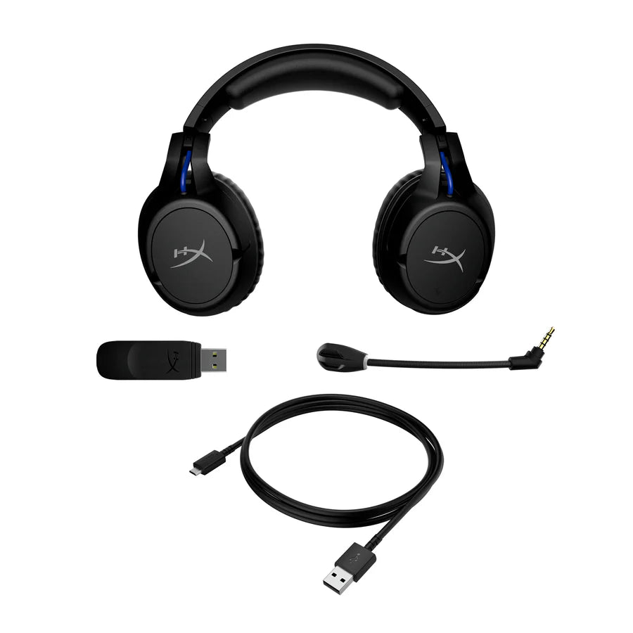 HyperX Cloud Flight Wireless Gaming Headset (Open Box) | For PS5, PS4 & PC | 30Hr Battery | Signature HyperX Comfort
