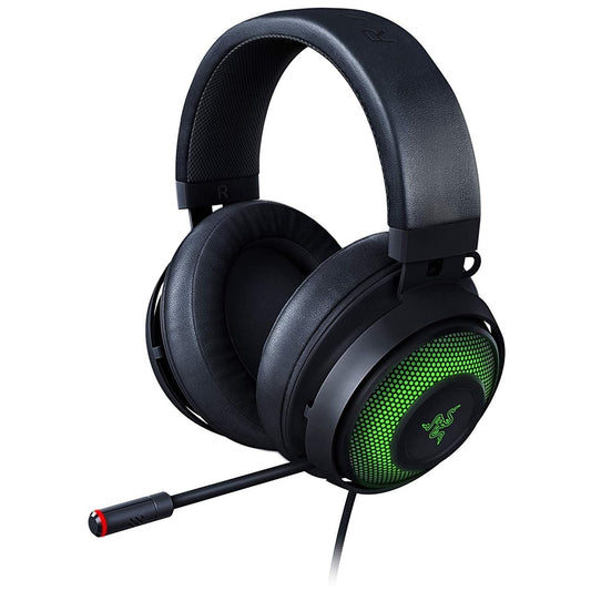 Razer Kraken Ultimate USB Gaming Headset (Gaming Headphones for PC, PS4 and Switch Dock with Surround Sound, Active Noise Cancellation Microphone and RGB Chroma)